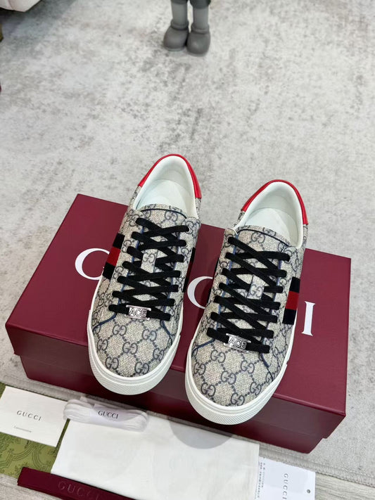 ACE TRAINER CANVAS IN WEB BEIGE