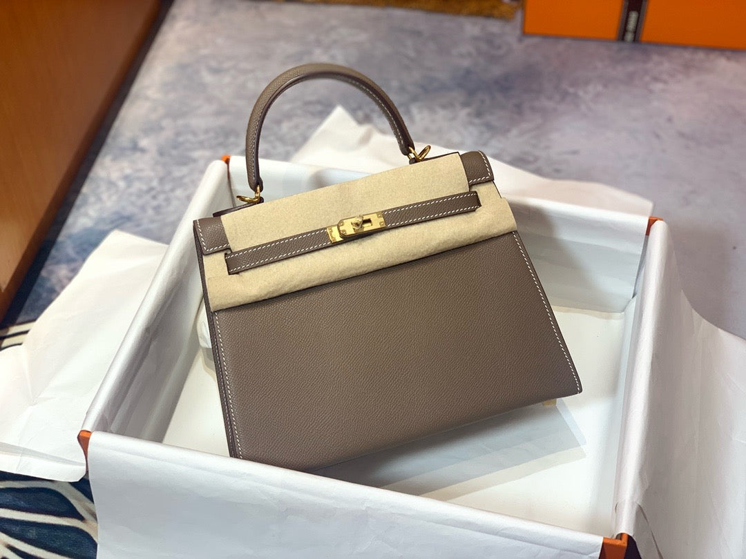 HERM Kelly 25cm, Etoupe, Epsom