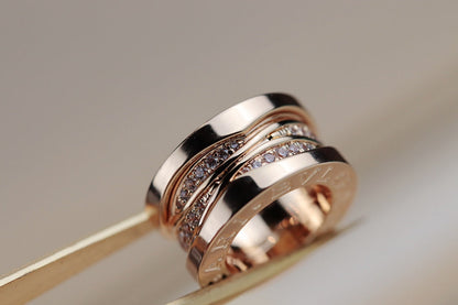 ZERO 1 PINK GOLD DIAMOND NECKLACE