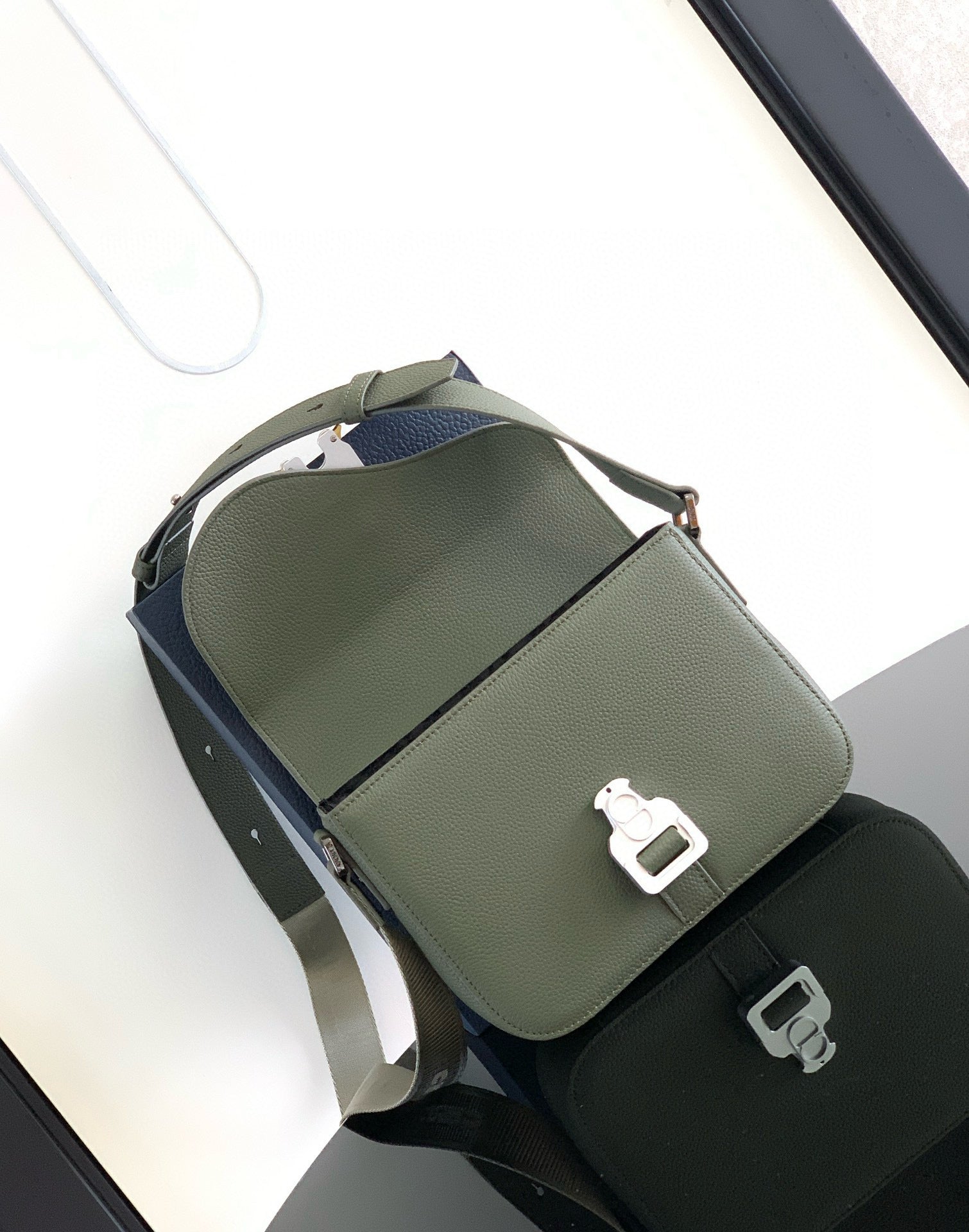 CD Saddle Messenger Bag