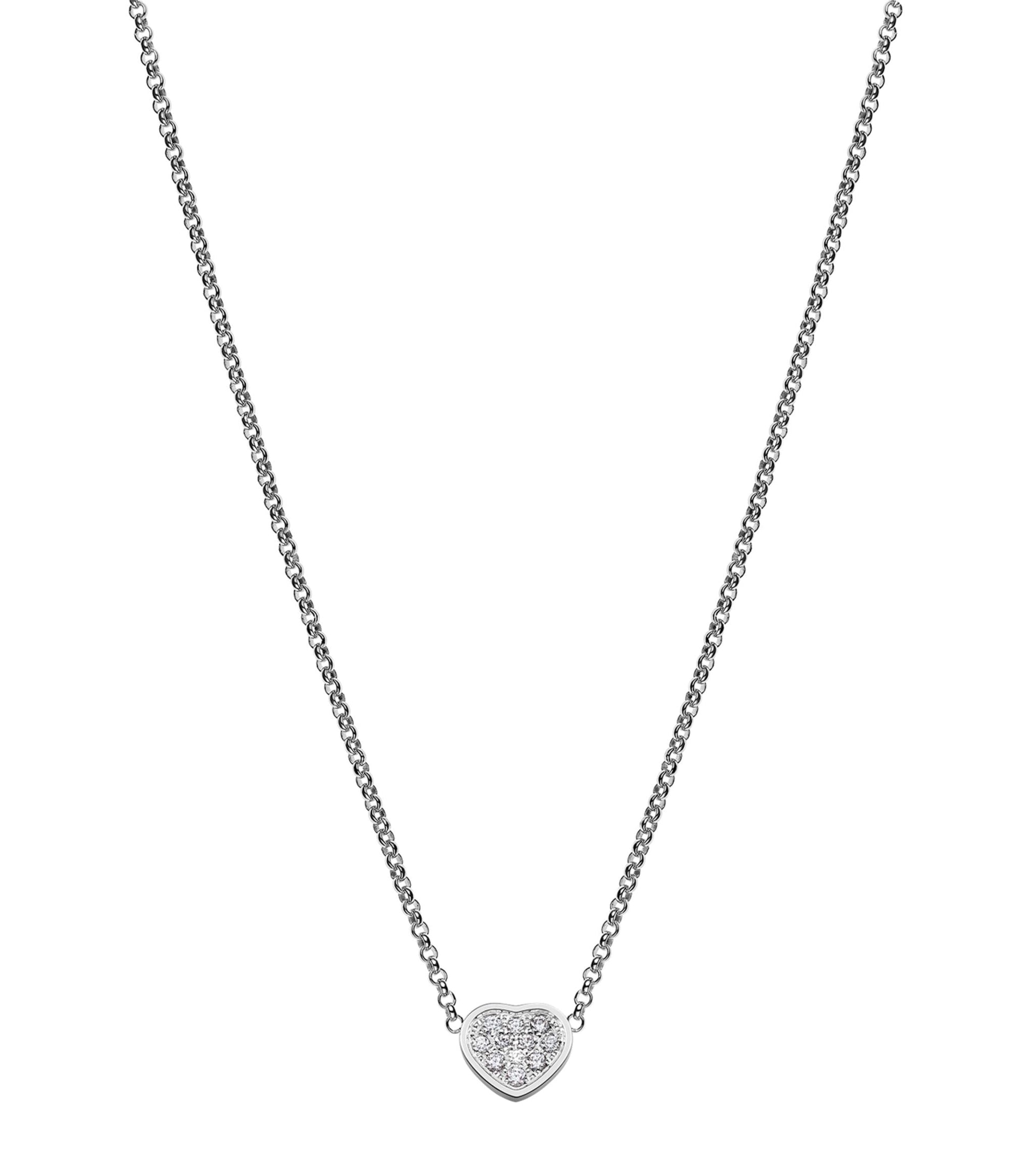 HEART PEDANT DIAMOND NECKLACE