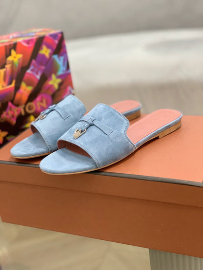 LP SUMMER CHARMS SANDALS SAPPHIRE SUEDE