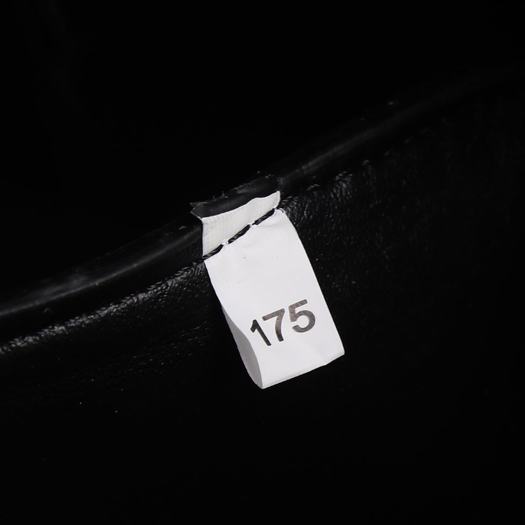 PRA 18 DYNAMIQUE LOGO TOTE BAG IN WHITE CALFSKIN