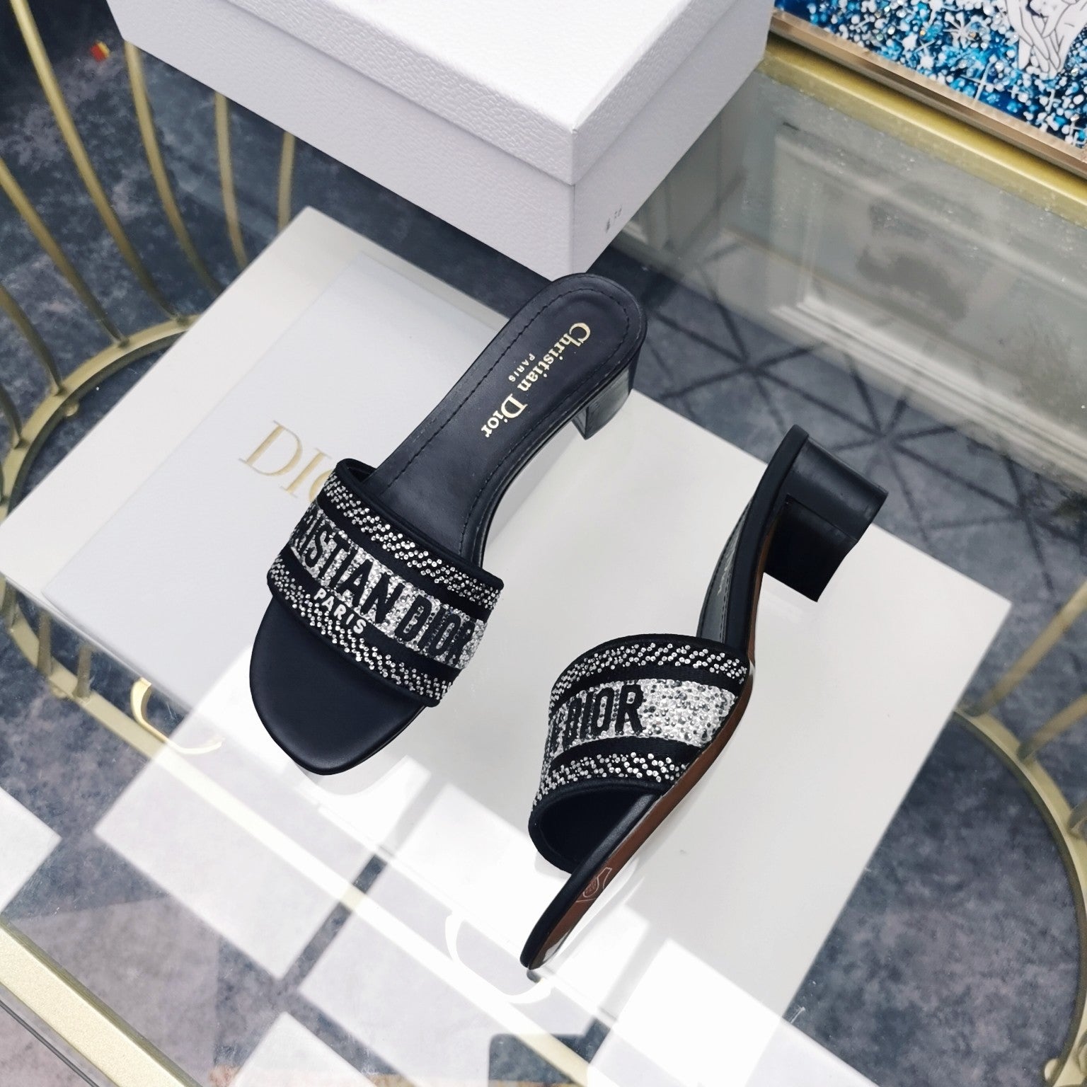 CD Mule Dway Heeled Slide 45mm Style 19