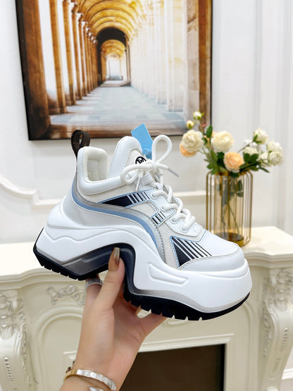LV ARCHLIGHT 2.0 PLATFORM SNEAKER IN COLORFUL MIX OF MATERIALS 991810