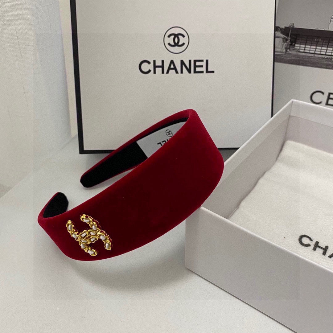 RUBY RED VELVET HAIRBAND 832222
