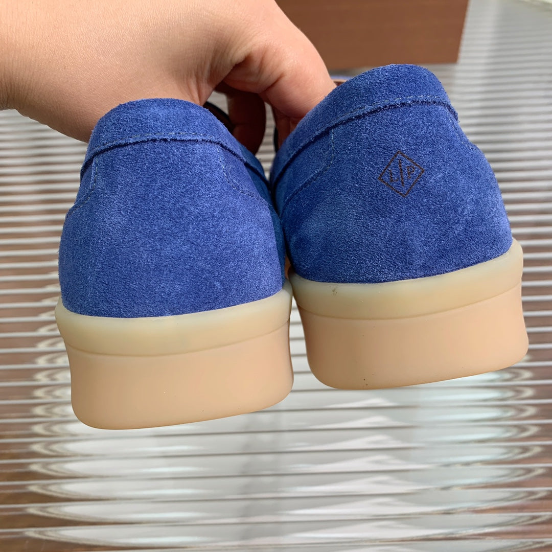 LP RETRO SUMMER WALK LOAFERS COBALT SUEDE