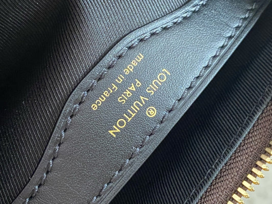 BOULOGNE 29 IN BROWN MONOGRAM CANVAS GOLD HARDWARE