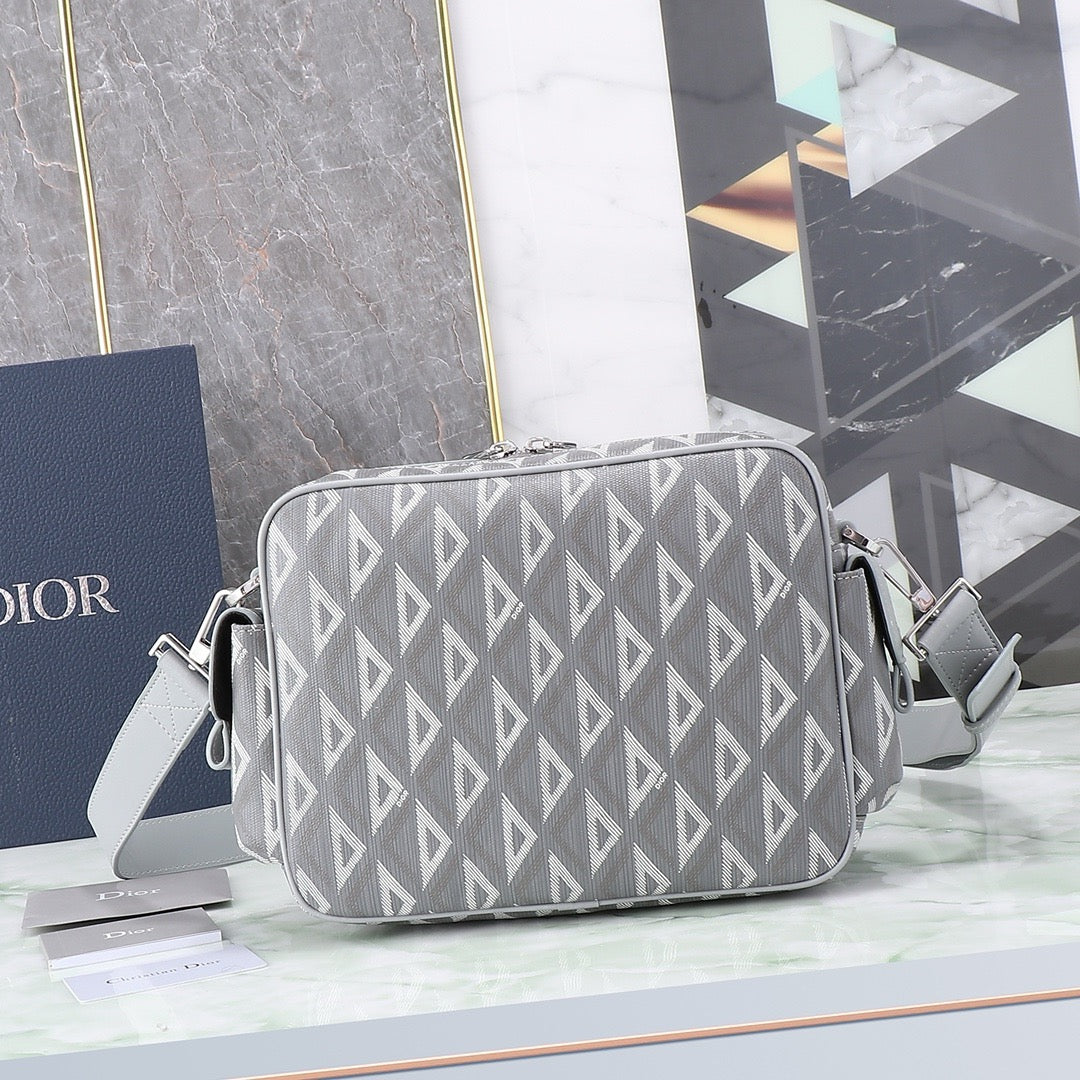 CD Diamond Messenger Bag