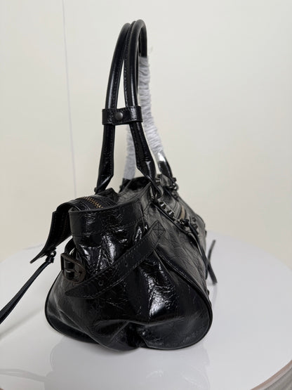 BLCG WOMEN'S LE CITY BAG EAST-WEST IN BLACK 40