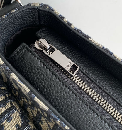 CD Oblique Saddle Bag