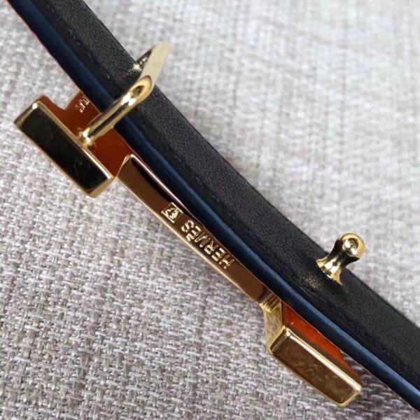 HERM Mini Constance 24mm Reversible Belt Black/Ruby