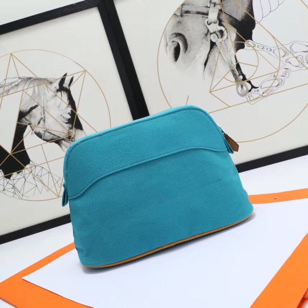 HERM Medium Bolide Travel Case In Blue Horizon Cotton