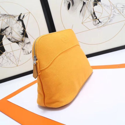 HERM Medium Bolide Travel Case In Solei Cotton