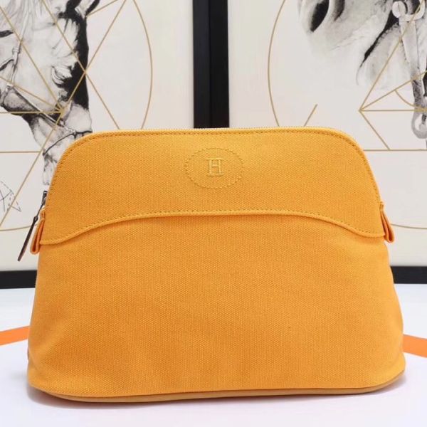 HERM Medium Bolide Travel Case In Solei Cotton