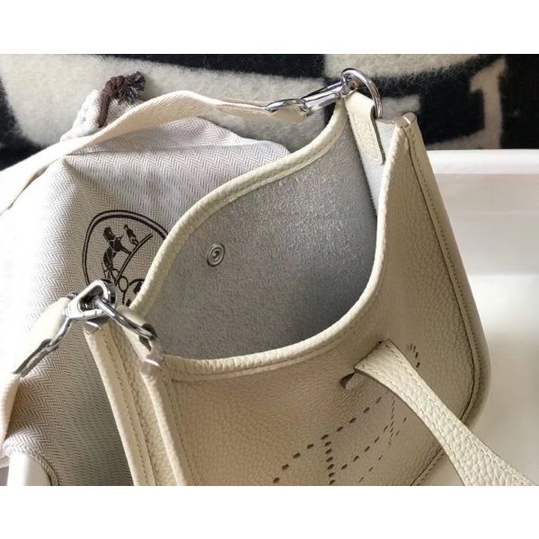 HERM Evelyne III TPM Bag In beton Clemence Leather