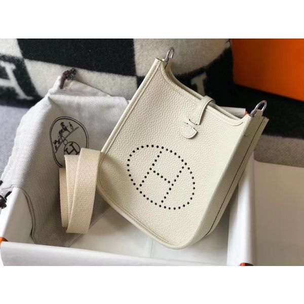 HERM Evelyne III TPM Bag In beton Clemence Leather