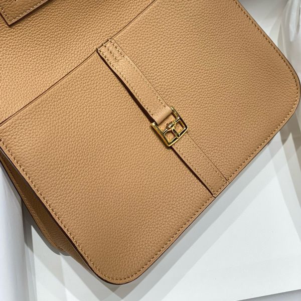 HERM Halzan 25 Bag in Chai Clemence Leather