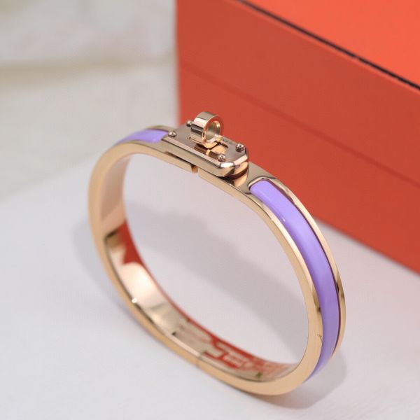 HERM Lilas Mini Clic Kelly Bracelet