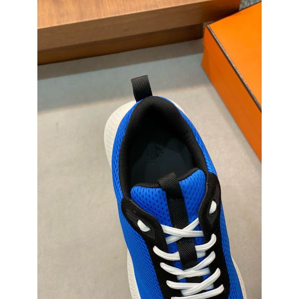 HERM Heros Sneakers in Blue Technical Knit