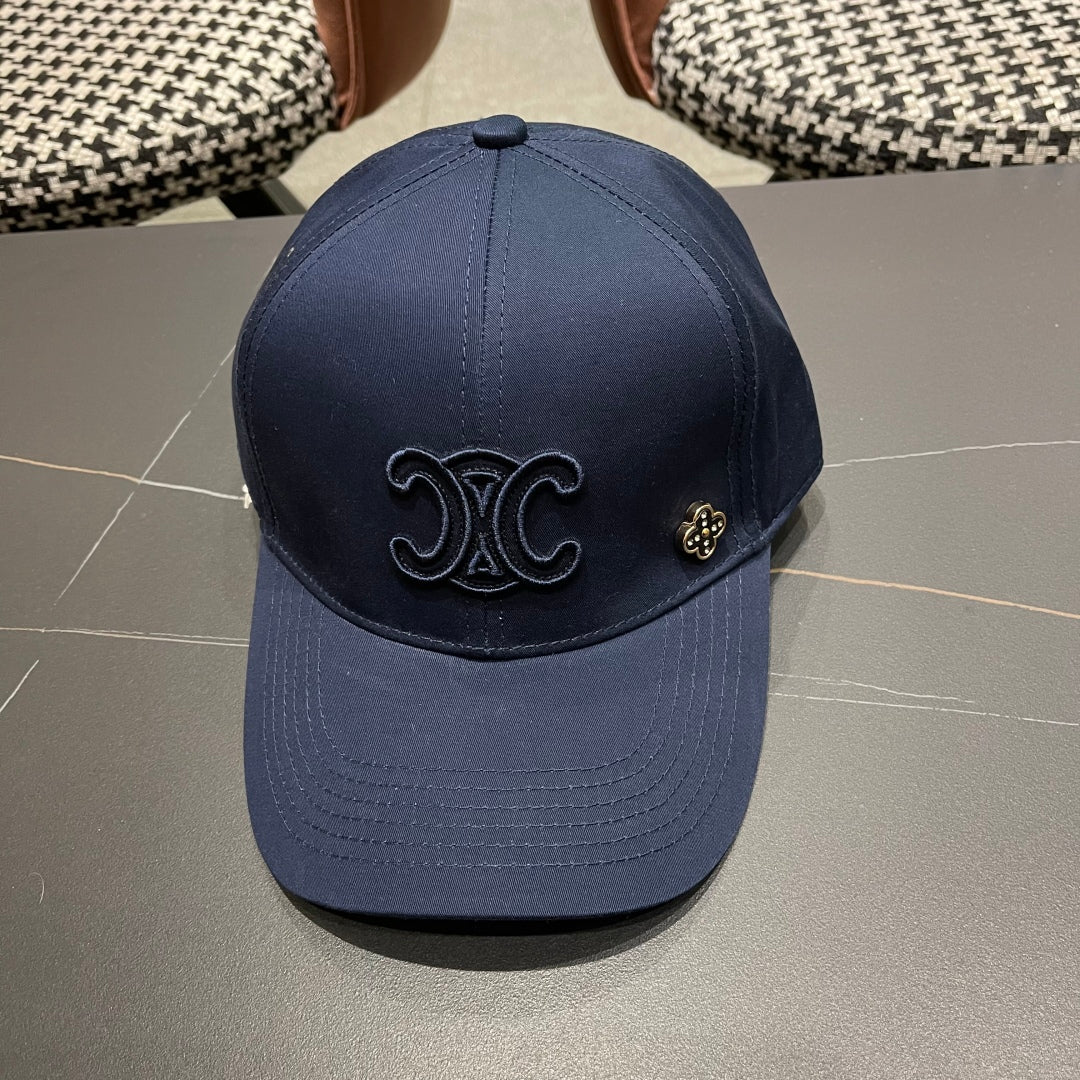 BASEBALL CAP MODEL 650286 IN NAVY BLUE FABRIC