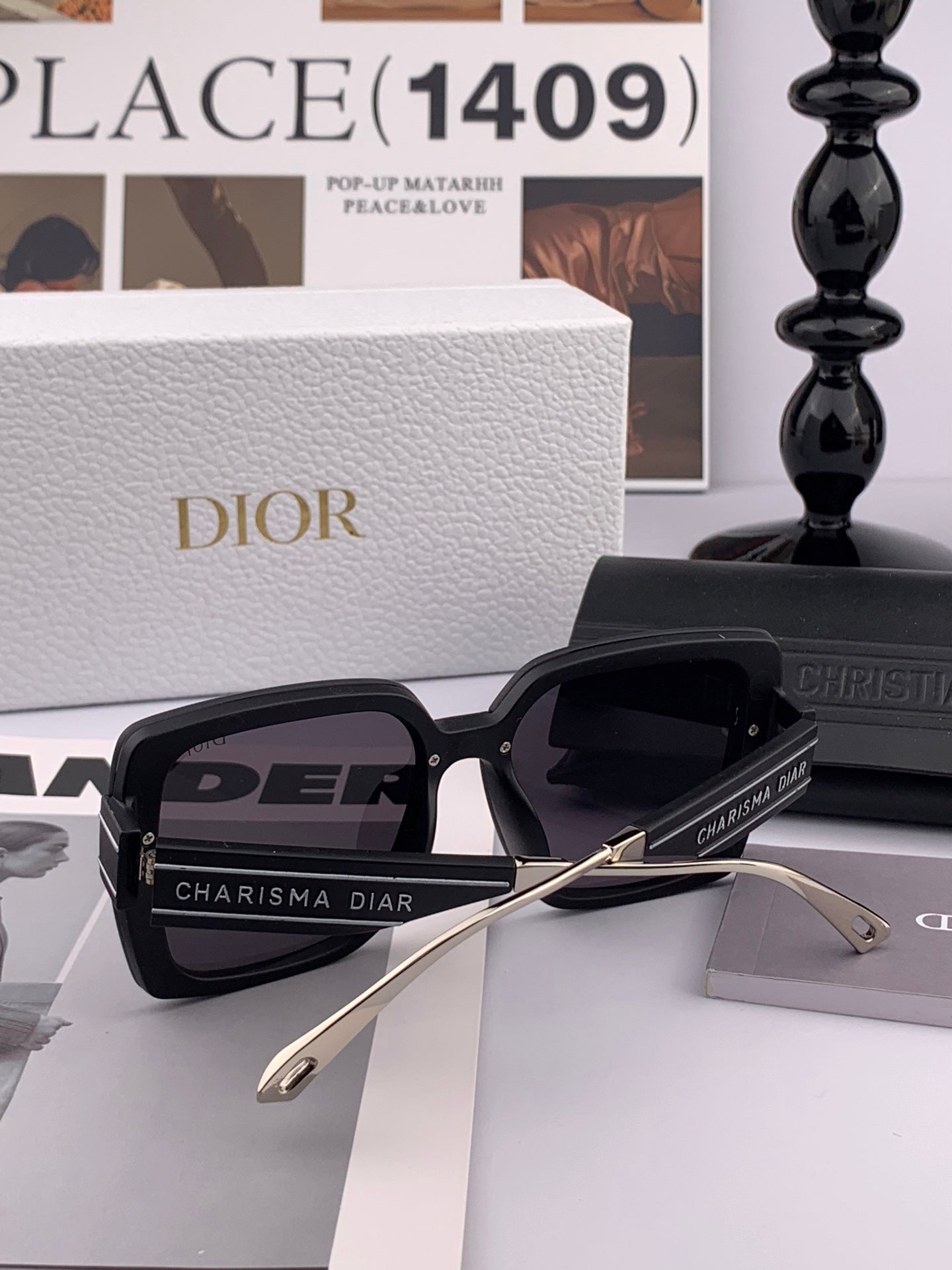 MONTAIGNE SUNGLASS CD0805 IN ACETATE