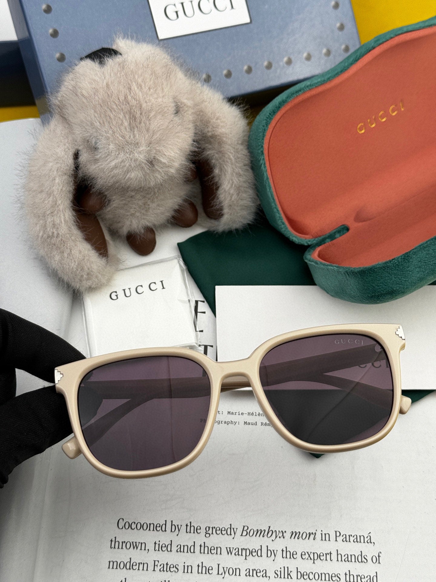 SQUARE FRAME SUNGLASSES G87722 IN ACETATE