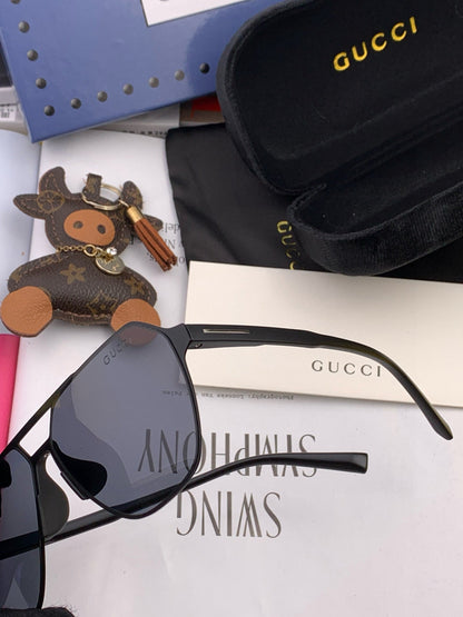 LOW NOSE BRIDGE FIT SUNGLASSES G3807 IN METAL