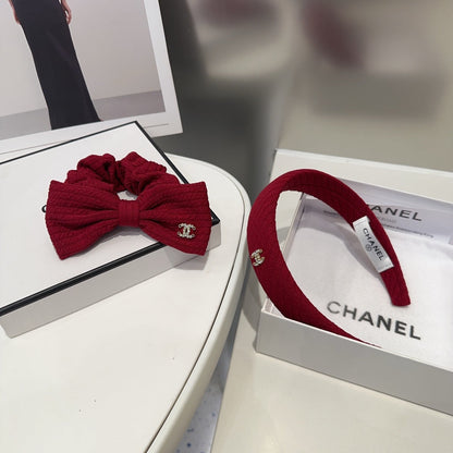 RUBY RED FABRIC HAIRBAND 410903