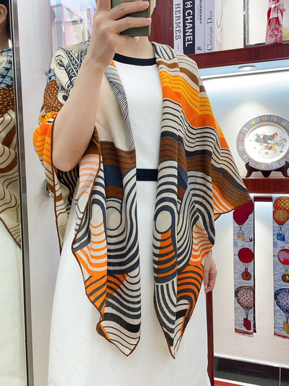 SCARF 140 CM COLORFUL 388173