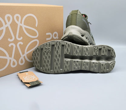 CLOUDTILT SNEAKER IN SEAWEED GREEN RECYCLED POLYESTER
