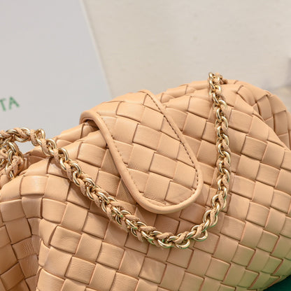 Teen Lauren 1980 With Chain 31.5 Beige Leather Ghw