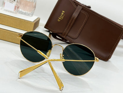 SUNGLASS CL40100 IN METAL MINERAL GLASS LENSES