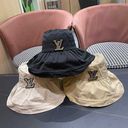 BUCKET HAT IN BEIGE COTTON 404527