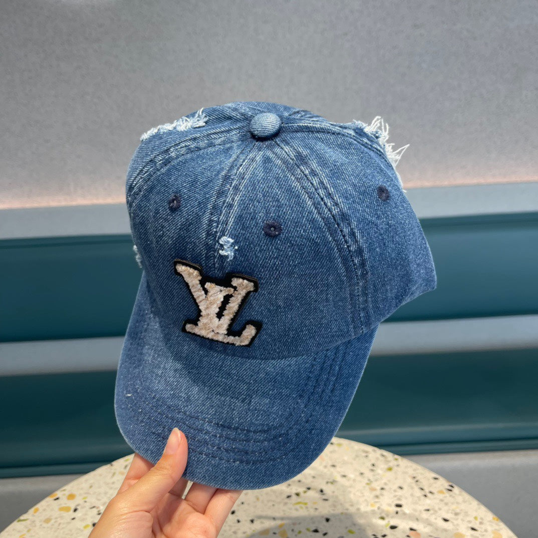 BASEBALL CAP IN CLASSIC BLUE DENIM 433085