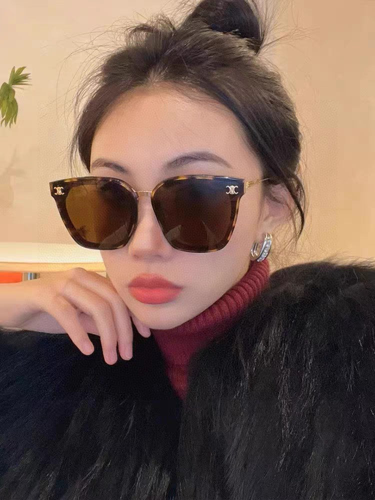 TRIOMPHE SUNGLASSES 548590 IN HAVANA ACETATE