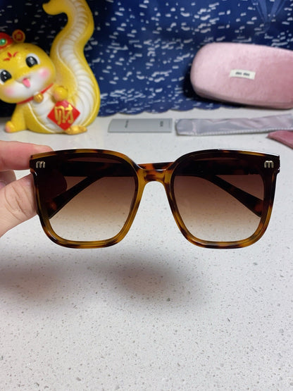 GLIMPSE SQUARE SUNGLASSES 554614 IN HAVANA ACETATE