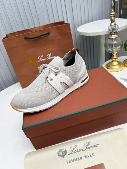 LP 360 FLEXY WALK SNEAKER LIGHT GRAY FABRICS