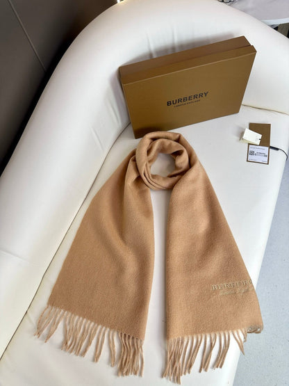 SCARF 180 CM IN TUSCAN BEIGE CASHMERE 398418