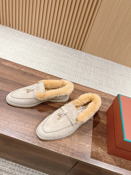 LP SUMMER CHARMS WALK LOAFERS TORTILLA FLEECE