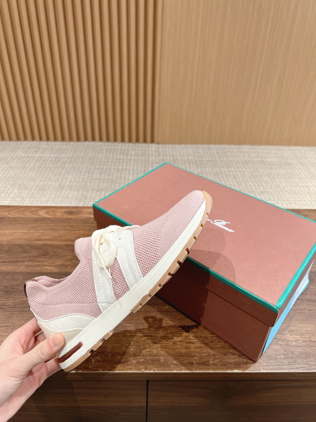 LP BASIC 360 FLEXY WALK SNEAKER LIGHT PINK FABRICS