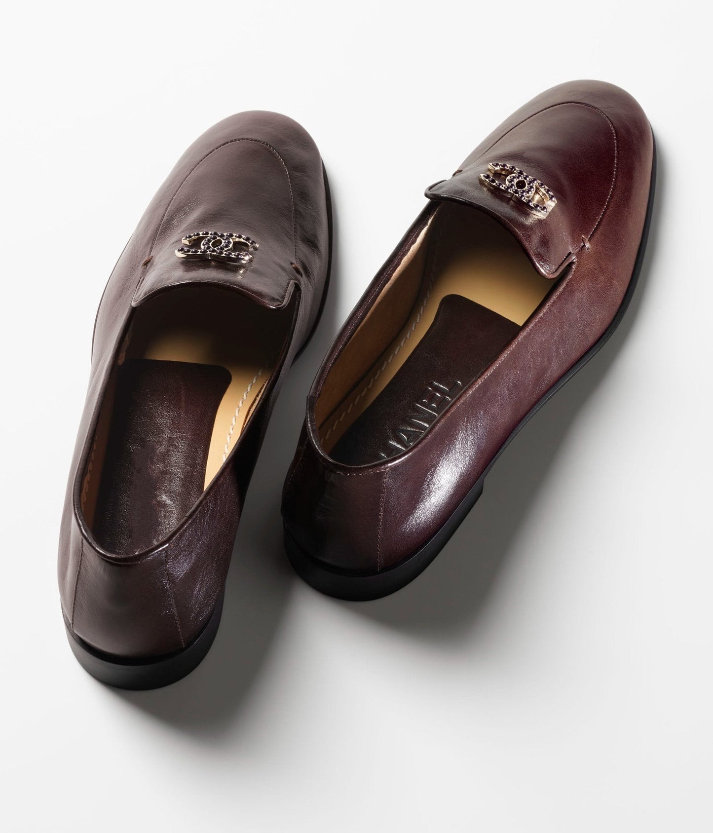 MOCCASINS MAGENTA SHINY CALFSKIN
