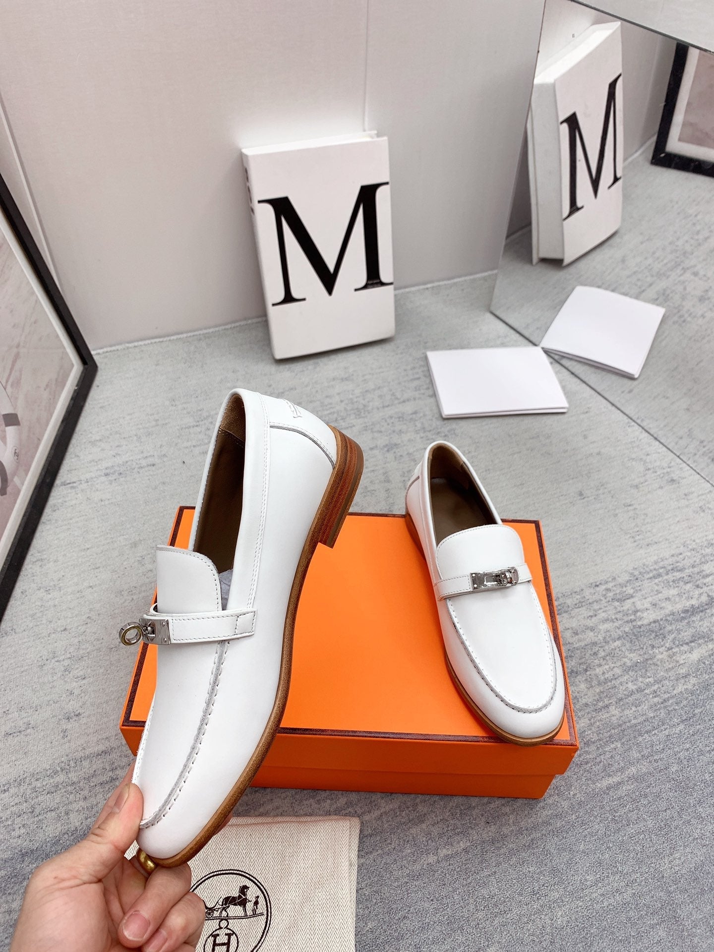 Destin Loafer White